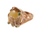 Золотое кольцо с цитрином