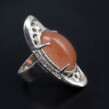 Серебряное кольцо с сердоликом